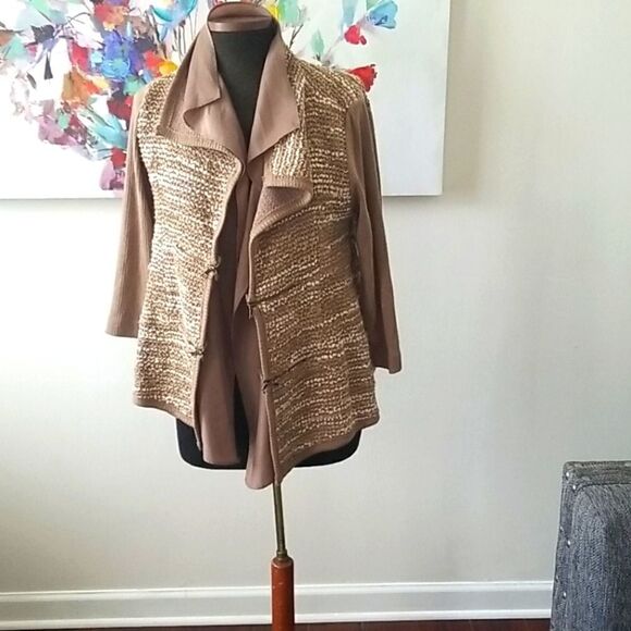 Multiples Brown Women's Sweater  - Picture 2 of 6